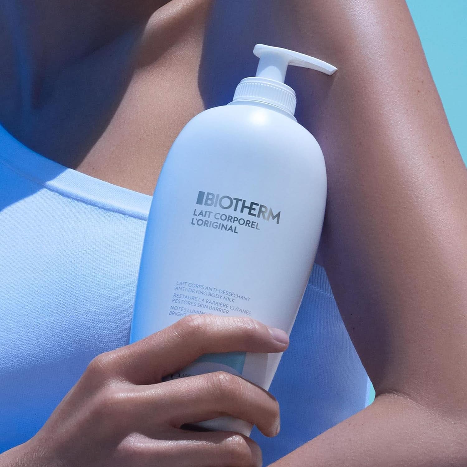 Biotherm Lait Corporel L'Original, Hydratační tělové mléko s planktonem, 400 ml Cosmetics and Beauty Naty Shop