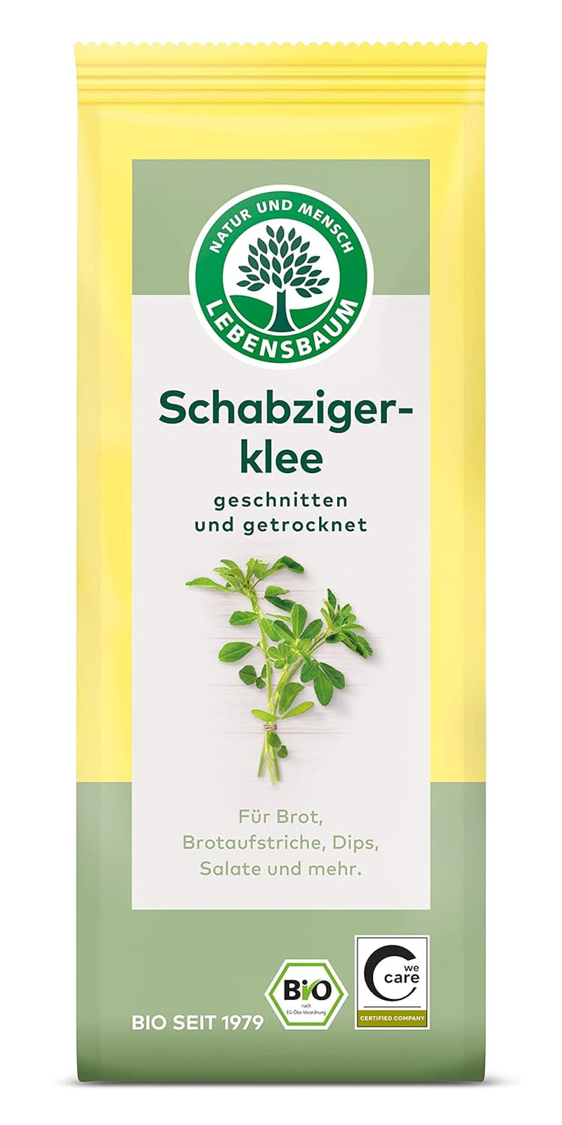 Lebensbaum Liebstöckel geschnitten, Bio-Gewürz mit würzigem Geschmack, Maggi-Kraut für Suppen, Marinaden, Fleisch- und Fisch-Gerichte, vegan, 15g
