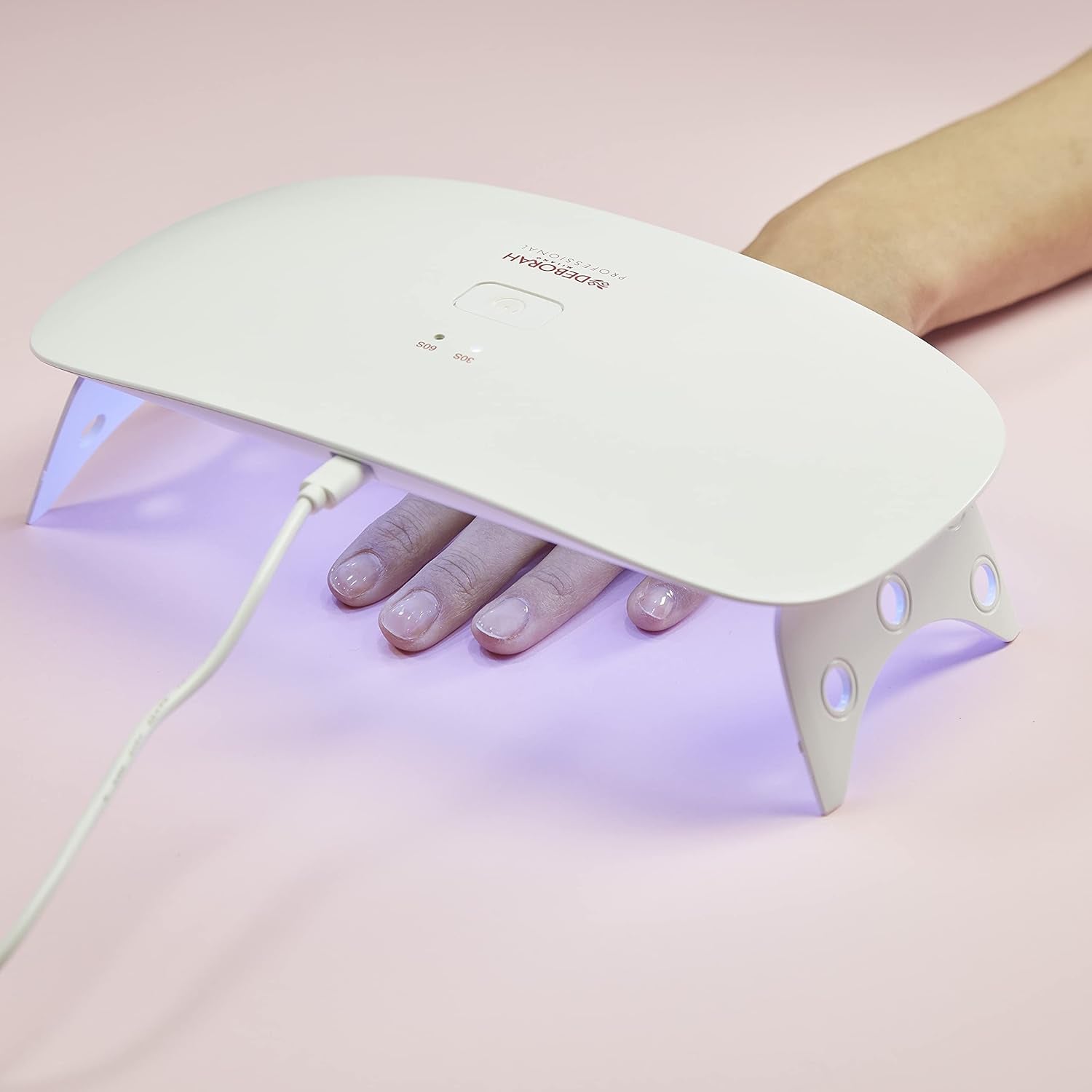 Semipermanentní lak na nehty Milano Professional, no. 21 Burgundsko, objemový efekt, dlouhotrvající, pro intenzivní a lesklé nehty, 4,5 ml