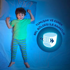 Huggies Drynites Super absorpční pyžamové kalhoty Chlapecké spodky 8-15 Balení 9 Maminka a miminko Naty Shop