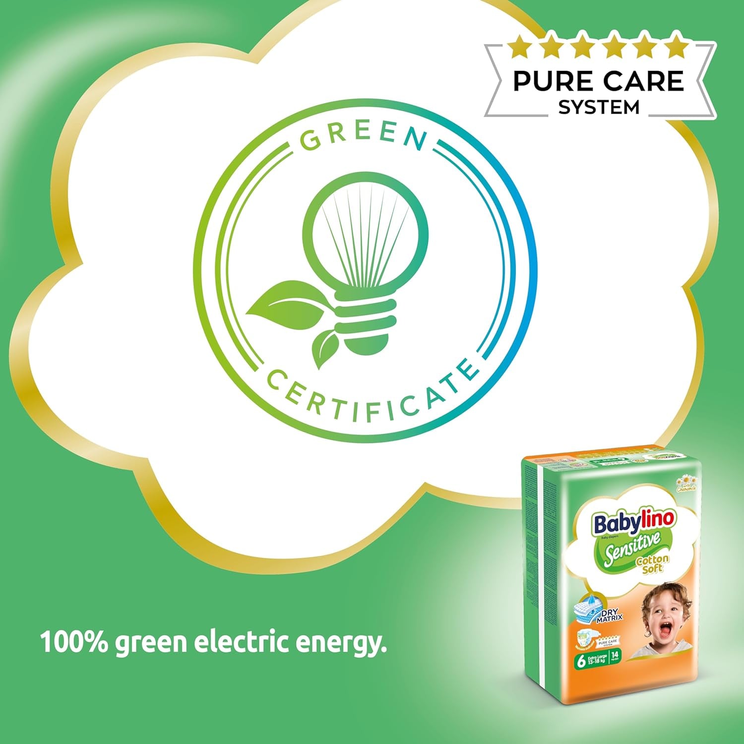 Pleny pro citlivá miminka, velikost 6, extra velké (13-18 kg), 114 plen