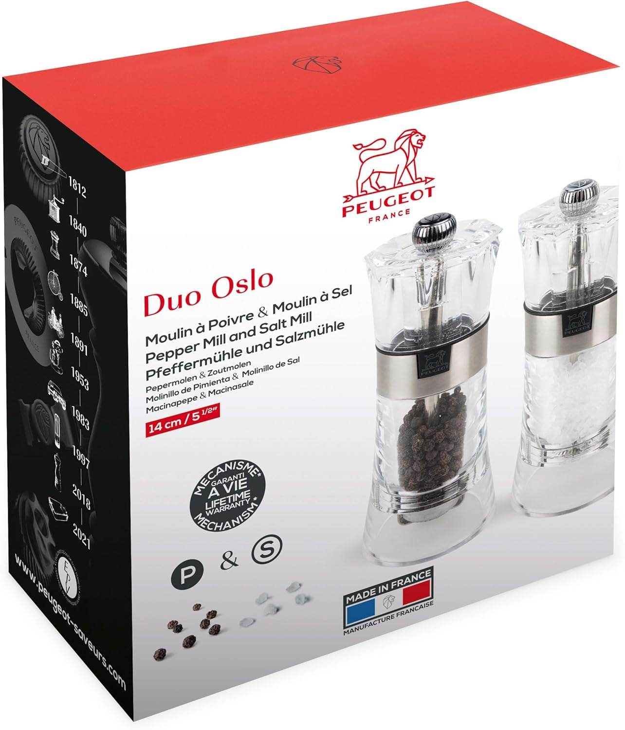 OSLO Duo akryl/nerezová ocel 14 cm Struhadla a kráječe Naty Shop