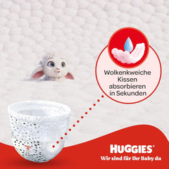 Kalhoty Huggies Little Movers Disney, velikost 5, počet 104 (2x52), měsíční krabička