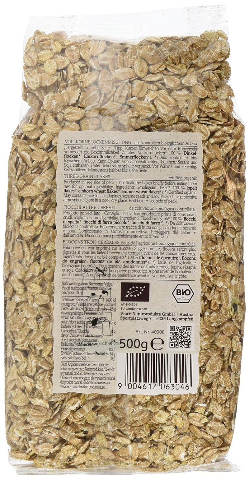 Verival Ancient Cereal Flakes - Bio, balení 6 ks (6 x 500 g)