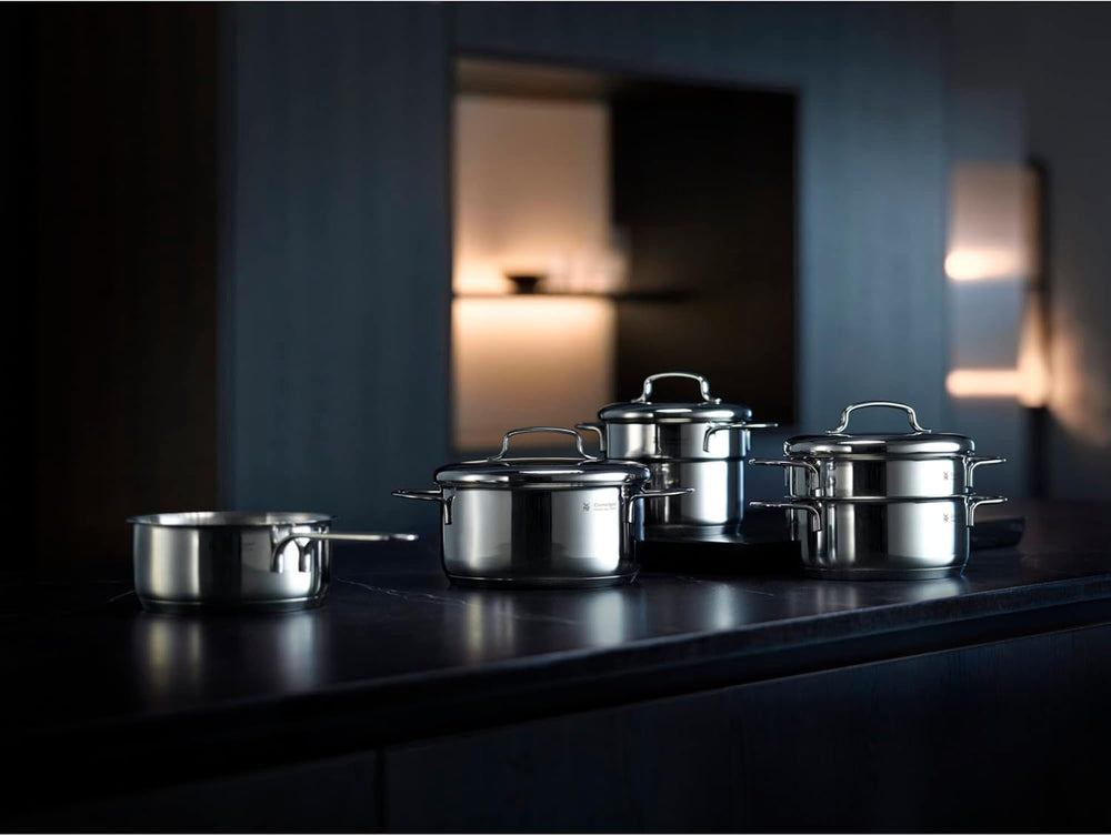 WMF Mini pánev malá 18 cm, leštěná nerezová ocel Cromargan, indukční hrnce a pánve Naty Shop