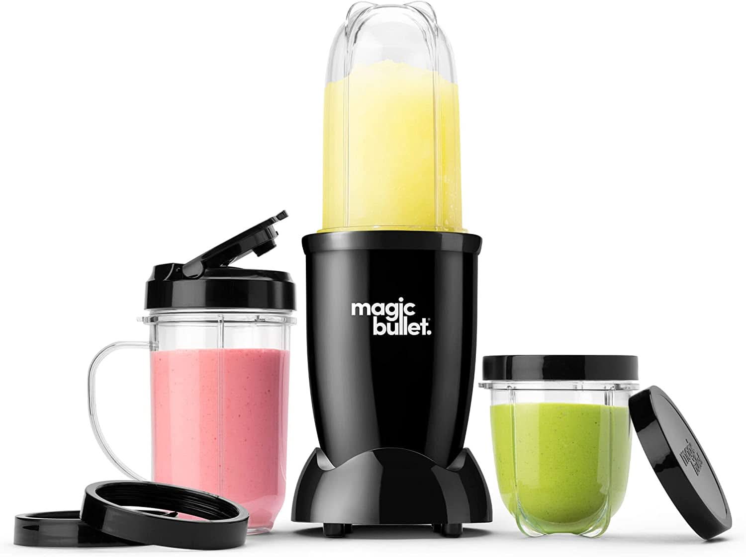 Magic Bullet, elektrický mixér, 200 Watt Kitchen Naty Shop Black Balení s příslušenstvím