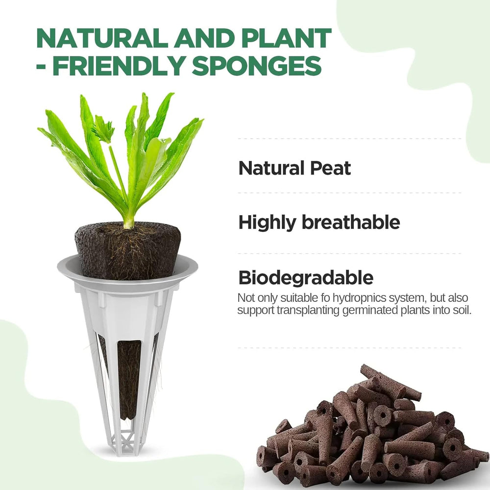 172dílná sada pro pěstování pod, houbičky pro hydroponii