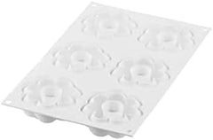 Silikomart, Silicon Truffle Crown Form Ø 8,2 x V 2,9 cm, 6 dutin, 90 ml Kitchen Naty Shop