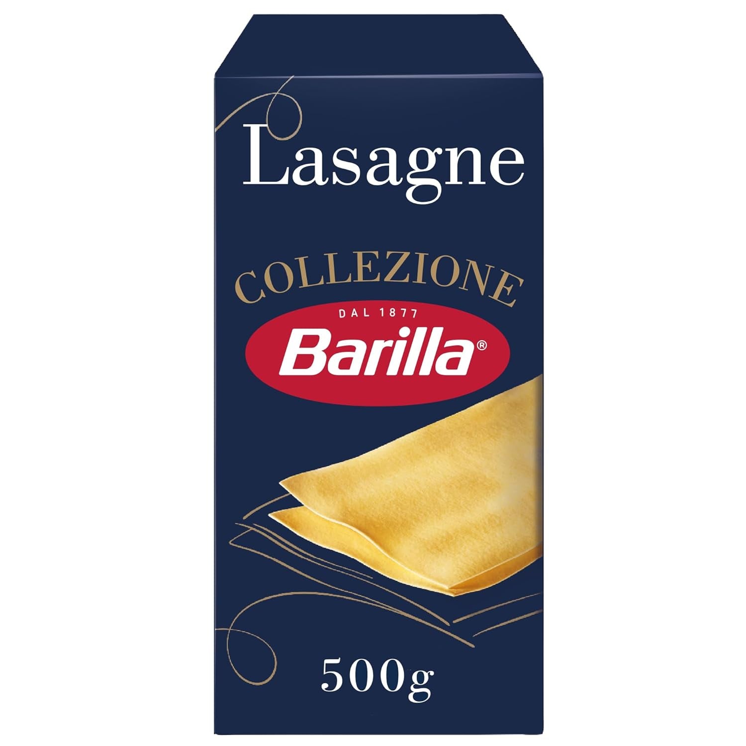Barilla Collezione Lasagne Těstoviny z tvrdé pšenice, vždy al dente, 500g