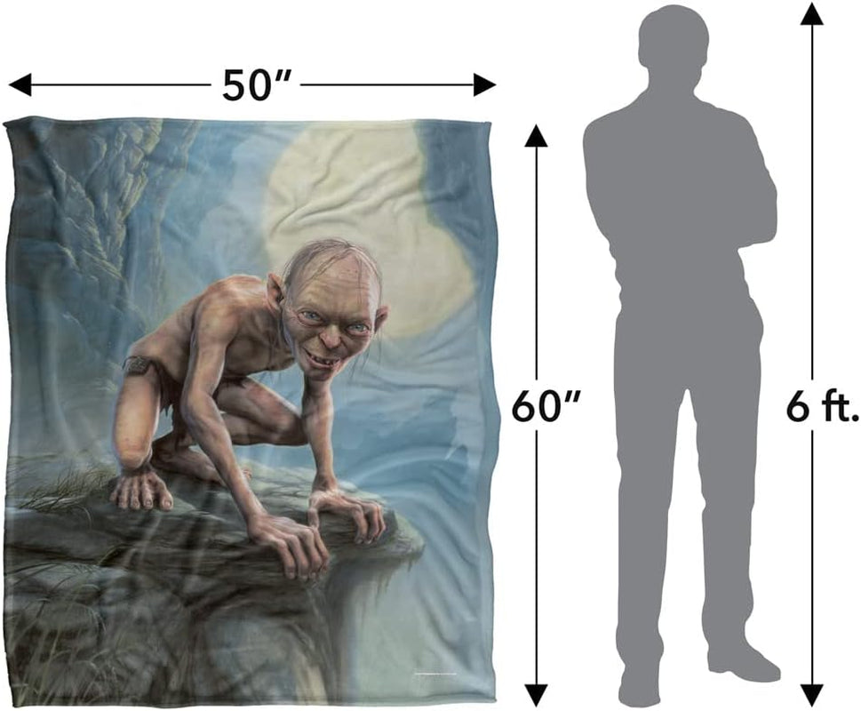 LORD of the RINGS Hedvábná pohodlná deka, super měkká, 152 X 127 cm Postele a přikrývky LOGOVISION