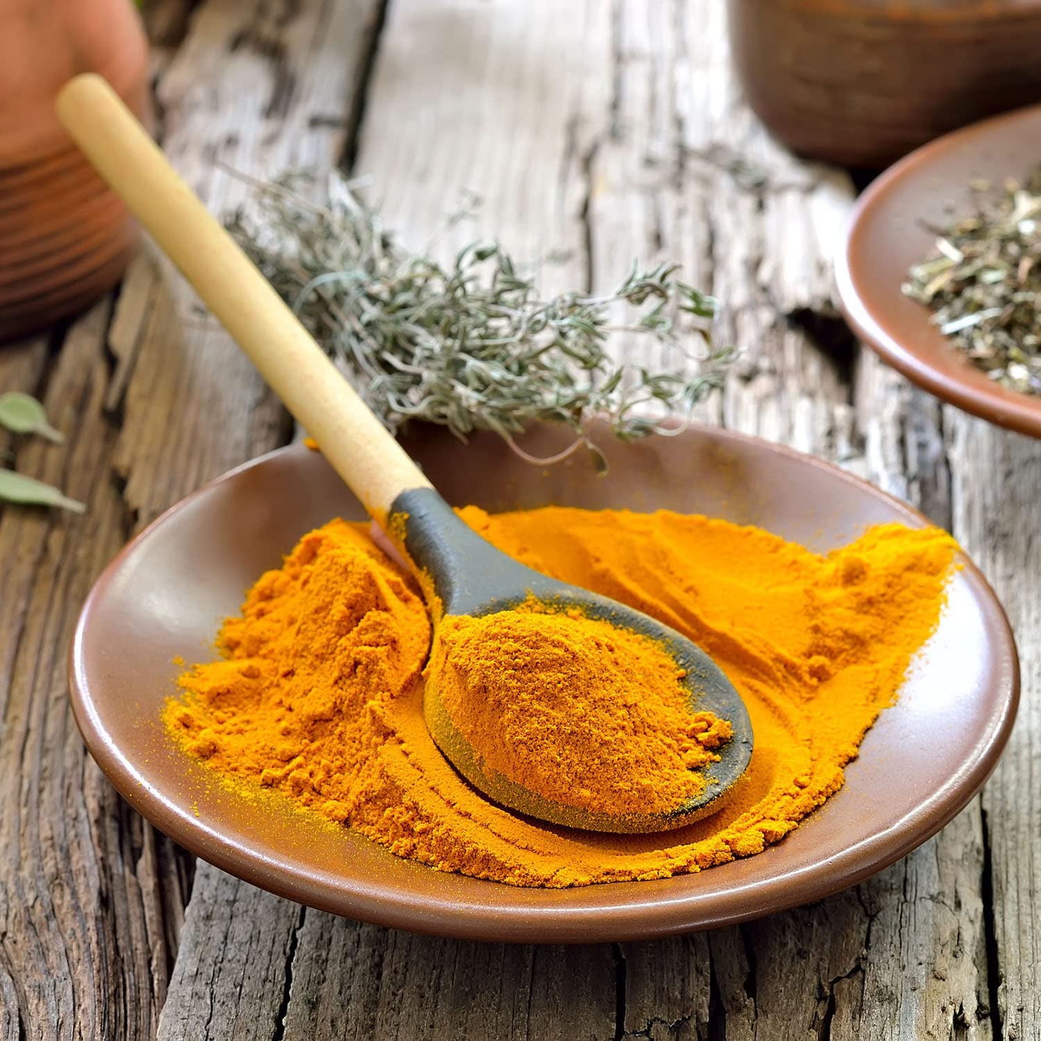 GreatVita Bio kurkuma prášek, 1000 g jemně mletý, 100% přírodní