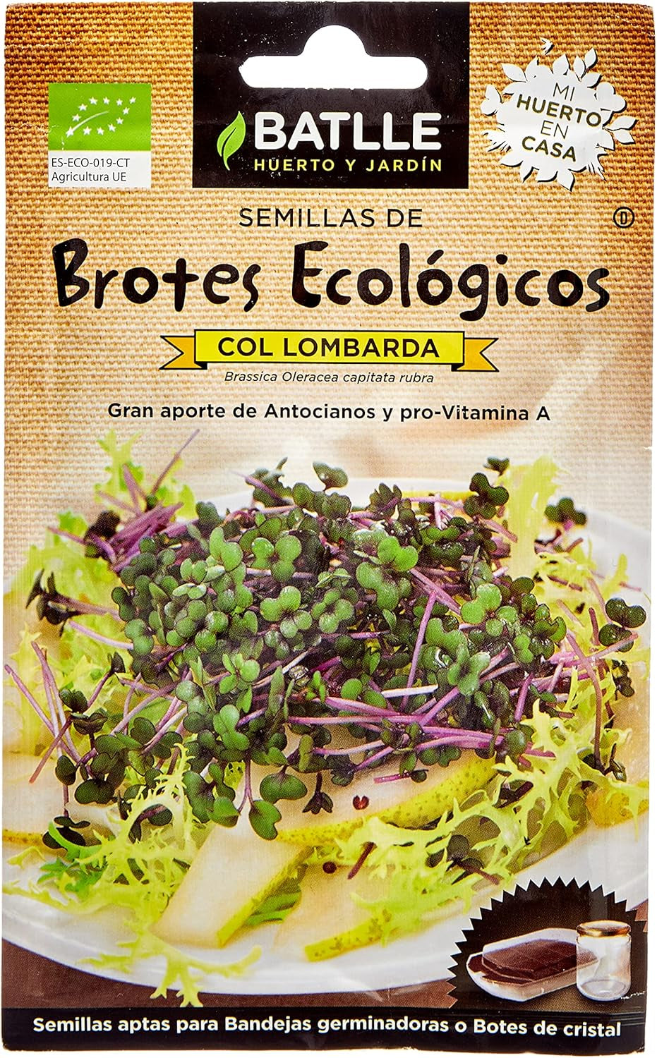 Bio Sprossen Samen Batlle - Chinesischer Knoblauch (6G)