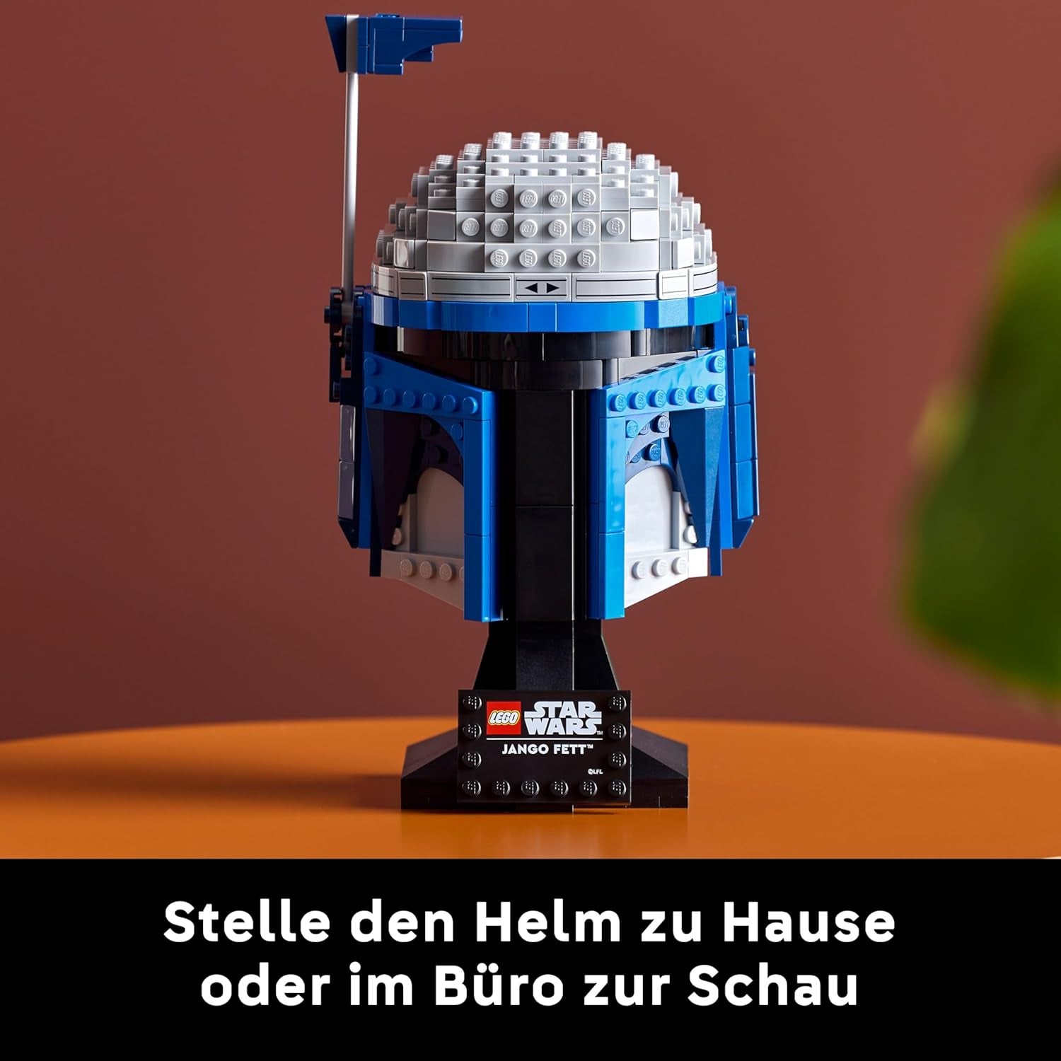 LEGO Star Wars 75408 Helma Jango Fett - Mandalorian Bauset für Erwachsene - Modell mit Ständer, Namesschild and Verstellbarer Antenna - Geschenk für Fans von Angriff der Klonkrieger