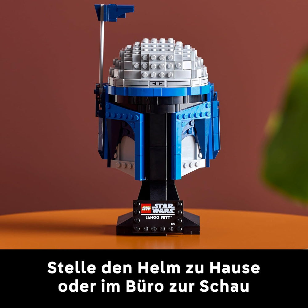 LEGO Star Wars 75408 Helma Jango Fett - Mandalorian Bauset für Erwachsene - Modell mit Ständer, Namesschild and Verstellbarer Antenna - Geschenk für Fans von Angriff der Klonkrieger