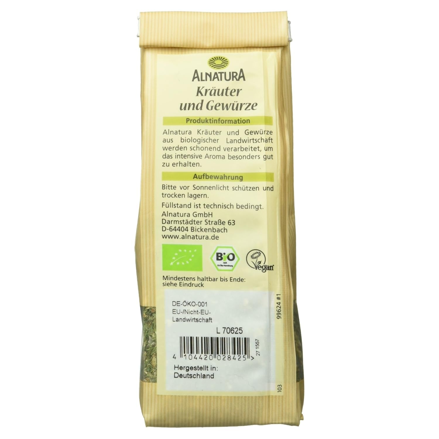 Bio Salatkräuter, 40 g