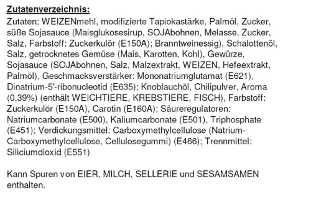 Mama Mi Goreng Instant Nudle 80g Balení po 20 ks (20 x 80g)