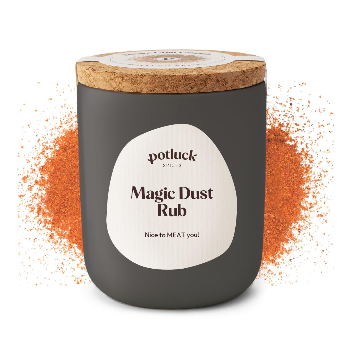 Potluck | Spice Burger | Würzmischung im Keramiktopf | 100 g | Veganské, bezlepkové a s přírodními ingrediencemi