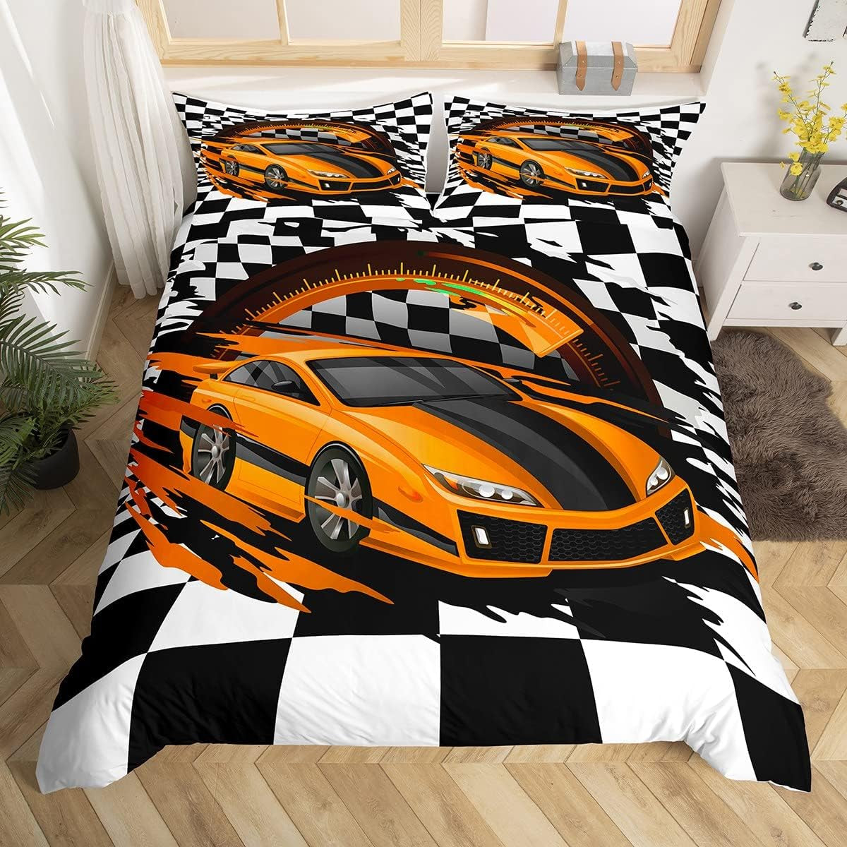 Jungen Cartoon Auto Bedtuchen Set 135X200,Kinder Bau Fahrzeuge Tröster Abdeckung Für Kind Kleinkind Teens,Dinosaurier Bettbezug,Traktor Maschinerie Bagger Bettdecke Abdeckung,Lkw Autos Bedtuchen Naty Shop Multi 12 135*800