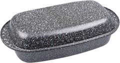 C|H|G Brotback- Und Bratenform Mit Deckel "Granito", Skandia Xtreme Plus: 4-Fach Antihaftbeschichtung in Granitoptik, 37 X 20 X 7 Cm, Made in Germany Formy a plechy na pečení Naty Shop