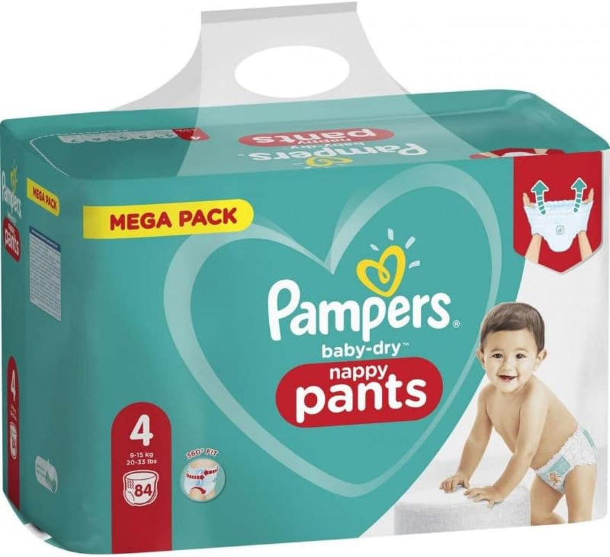Plenky Pampers 81657566 Baby-Dry Pants, bílé