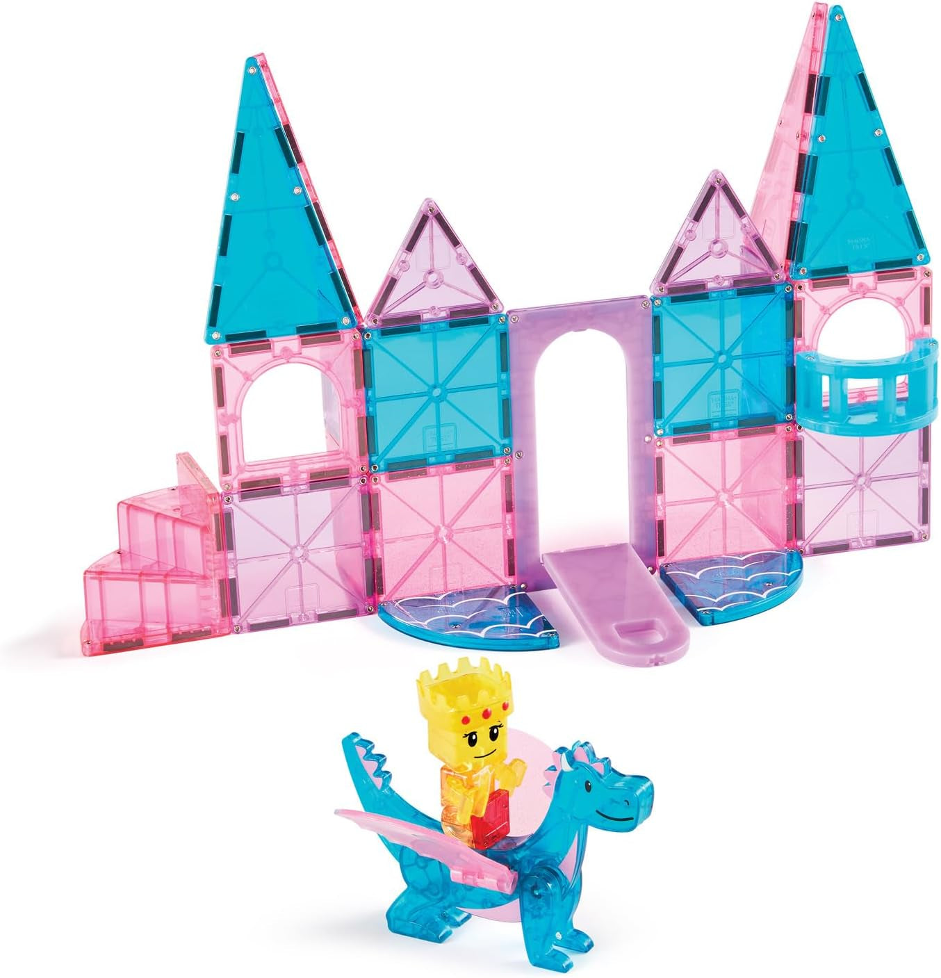 Castle 25-teiliges Magnetbauset - Die Originale Magnetbaumarke
