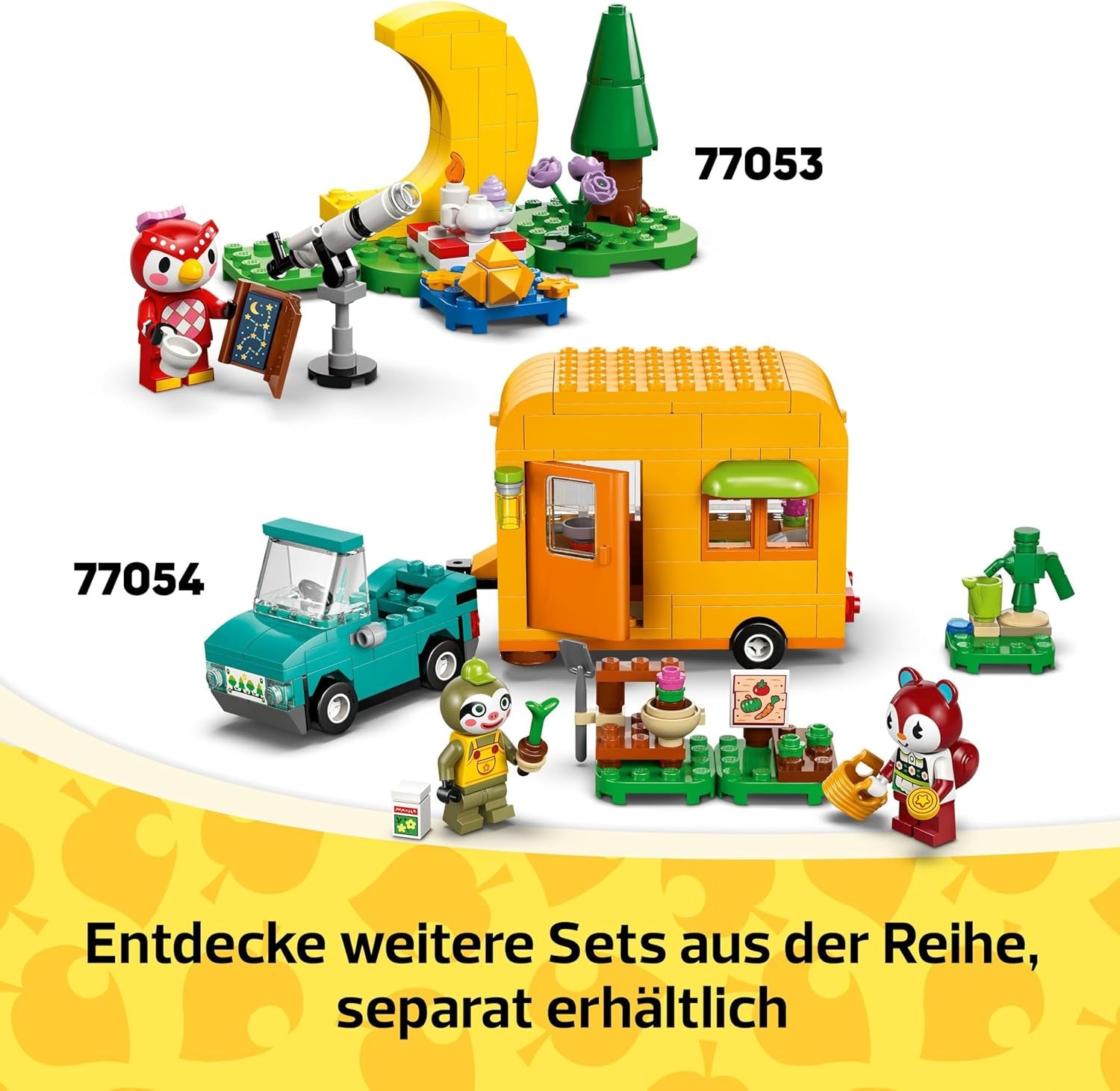 Kreativní stavebnice na hrdiny LEGO Animal Crossing Tailoring Sisters, dárek pro dívky, chlapce a fanoušky videoher od 6 let, dobrodružná sada 77055 Stavebnice Besuche den LEGO-Store