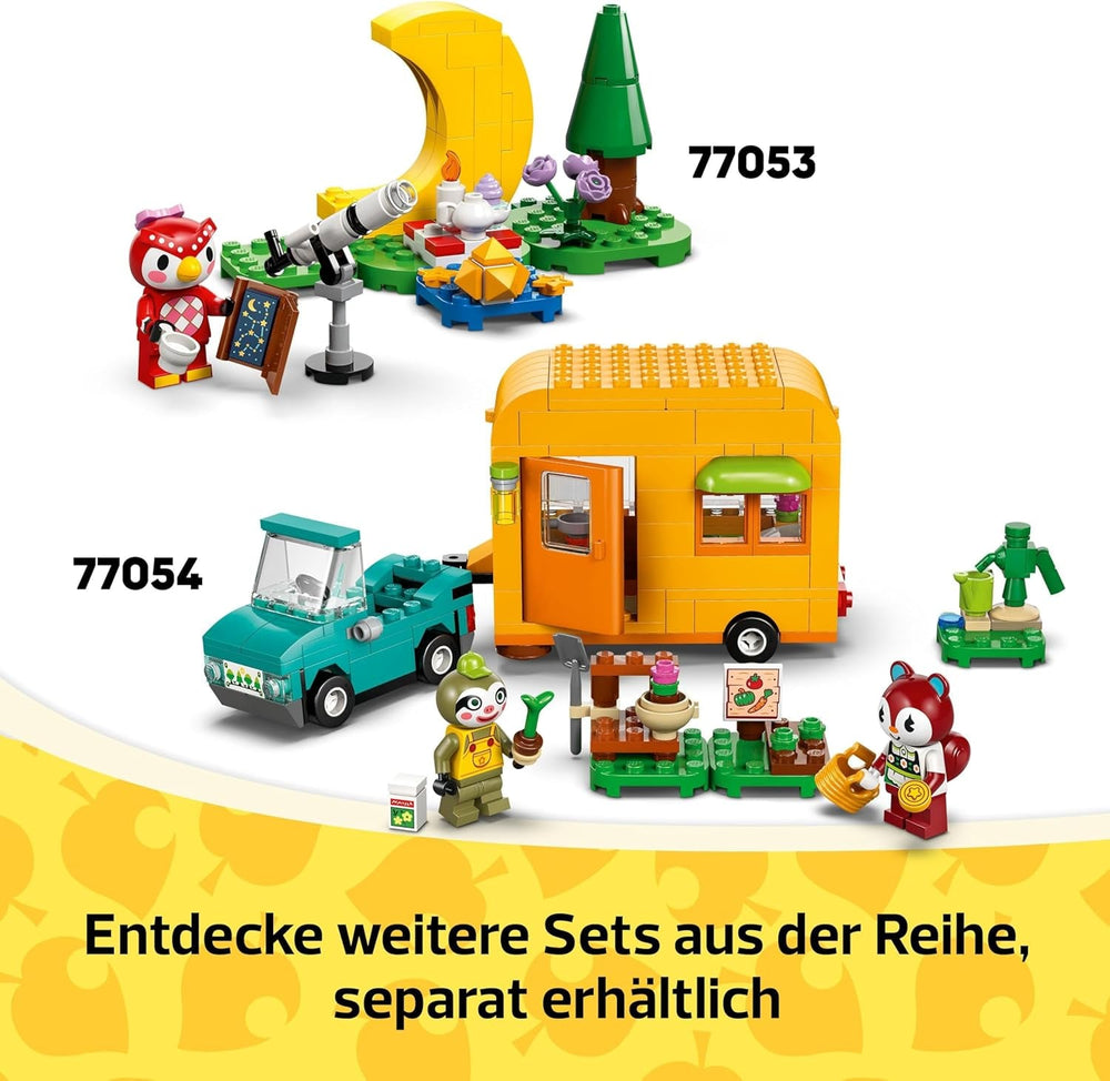 Kreativní stavebnice na hrdiny LEGO Animal Crossing Tailoring Sisters, dárek pro dívky, chlapce a fanoušky videoher od 6 let, dobrodružná sada 77055 Stavebnice Besuche den LEGO-Store