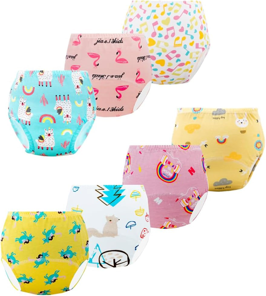 Kalhoty na nočník, naše děti Kalhoty na nočník (2-3 roky, 7 kusů, barva: vícebarevná, velikost S)