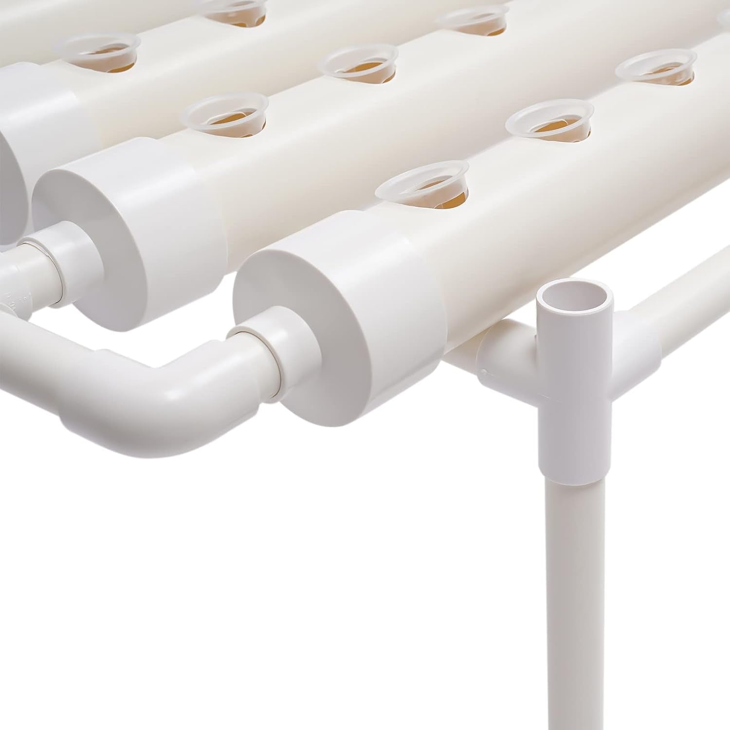 Hydroponische Systeme Grow Set Hydrokultur Rostlinná zelenina Hydroponické Pflanzen BewäSserung Systém Garten Kit Garden Tool Pflanze Sites Pěstování hydroponie Hydroponisches Anzuchtsystem 54LöCher 6Rohr