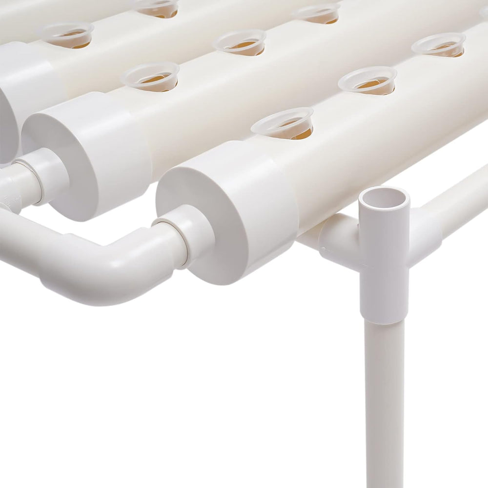 Hydroponische Systeme Grow Set Hydrokultur Rostlinná zelenina Hydroponické Pflanzen BewäSserung Systém Garten Kit Garden Tool Pflanze Sites Pěstování hydroponie Hydroponisches Anzuchtsystem 54LöCher 6Rohr