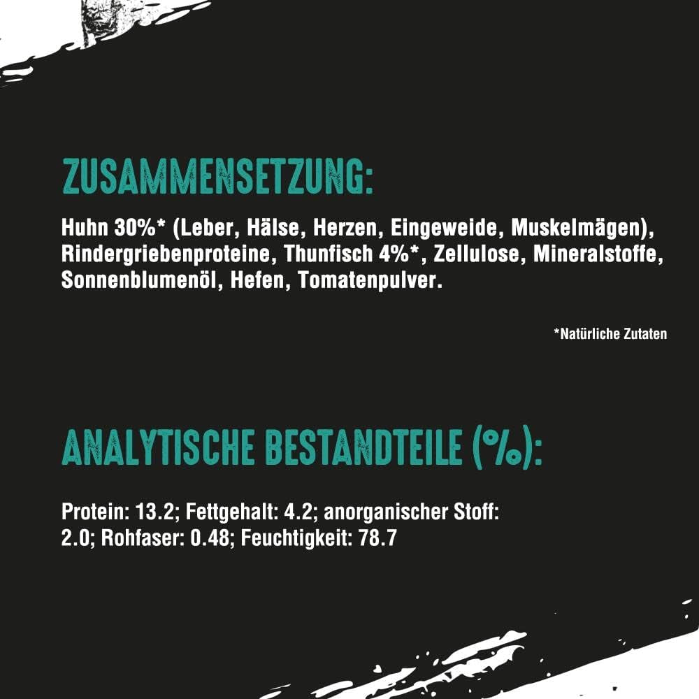 CRAVE Katze Portionsbeutel Multipack Sauce mit Thunfisch 13 x 4x85g