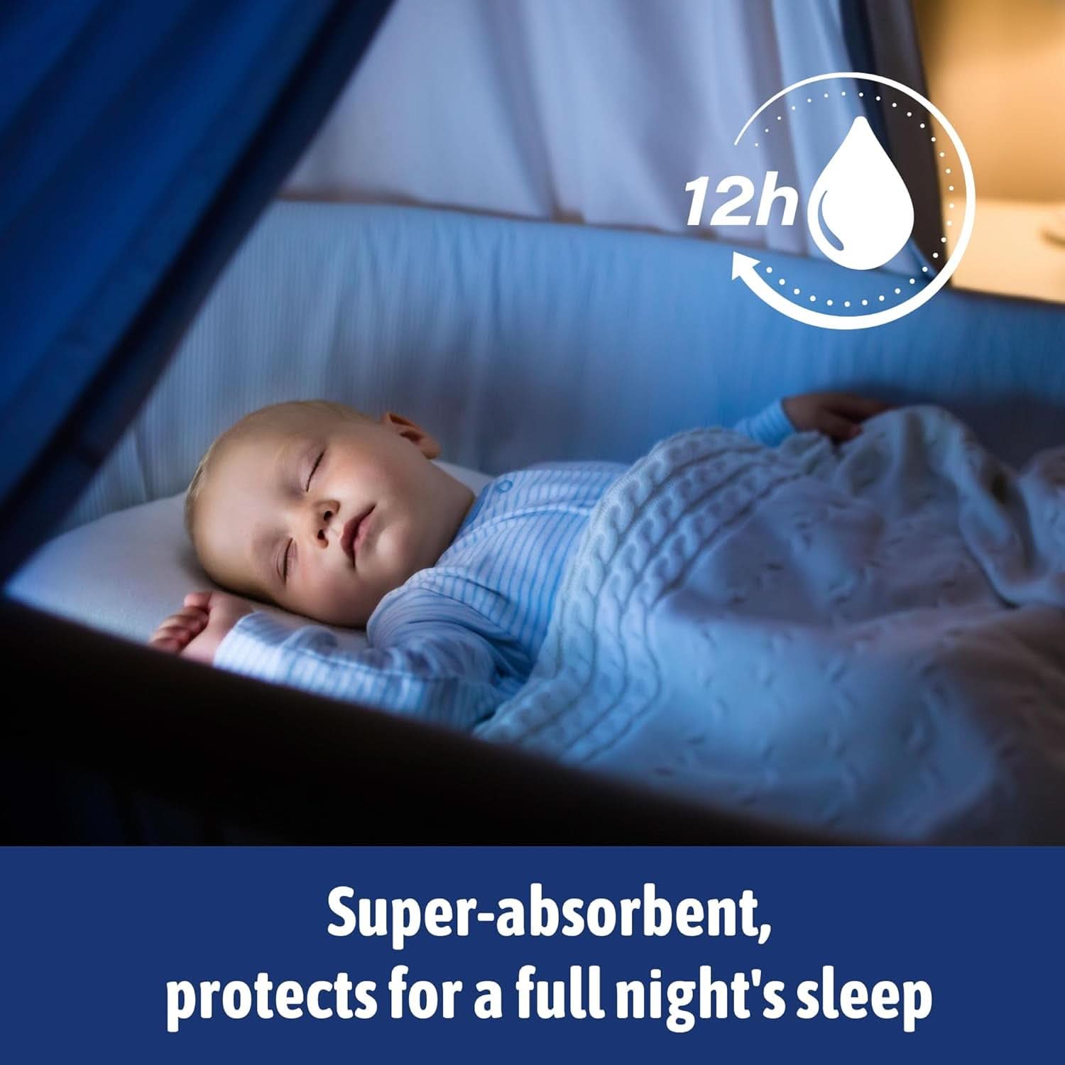 Ultimate Comfort Scutece de noapte, super absorbante, indicator de umezeala Mama si Copilul Naty Shop