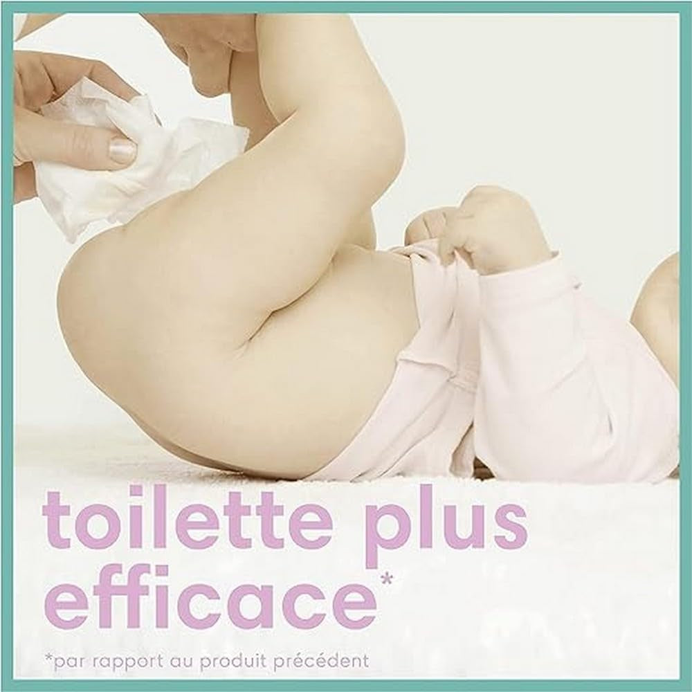 Pampers Sensitive dětské ubrousky, 624 ubrousků (12 x 52), neparfémované, pro jemné a šetrné čištění (balení 2 ks)