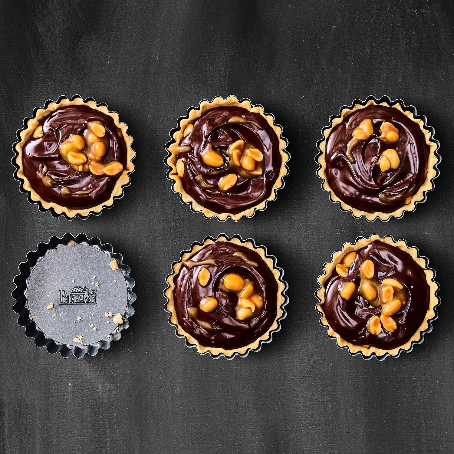 RBV Birkmann Premium Baking, dortová forma, Ø 10 cm, 6 kusů, s odnímatelným dnem Formy a plechy na pečení Naty Shop