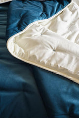 Přikrývka Toison D'Or Denali, 180 cm X 240 cm, páv, modrá Přikrývky a přikrývky Naty Shop