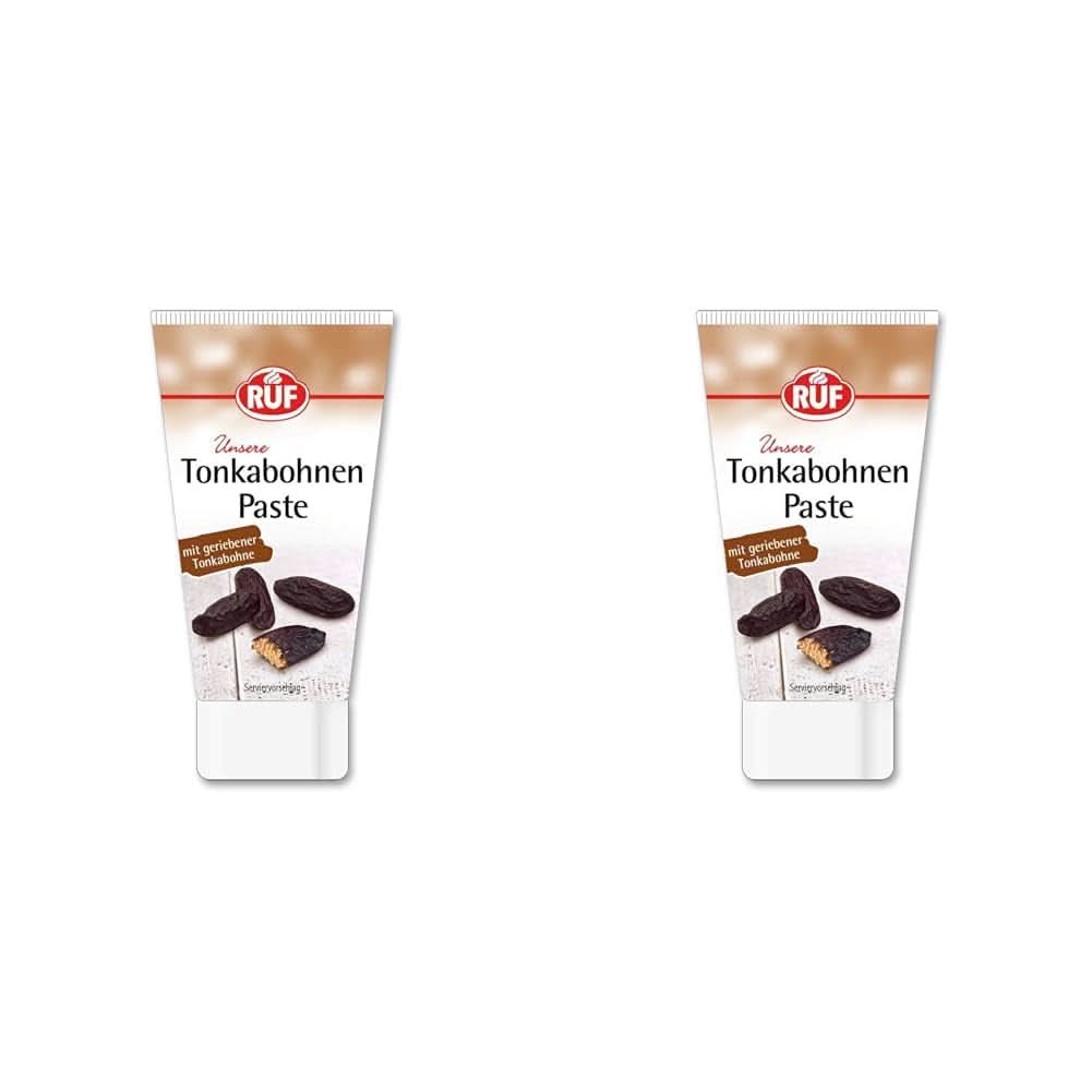 Pastă de vanilie Bourbon RUF Arome Naty Shop 2 x 50 grame Tonka
