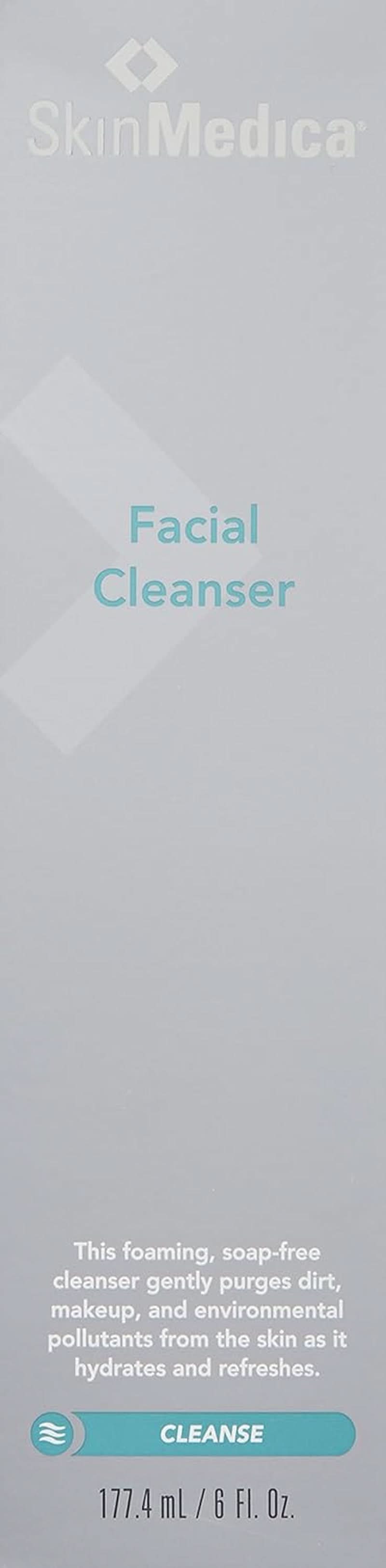 SkinMedica Facial Cleanser - spumă de curățare pentru pielea normală sau uscată și perfectă ca demachiant Naty Shop