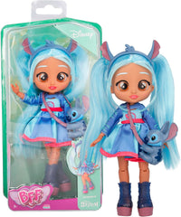BFF od Cry Babies Disney Stitch, BFF Fashion Doll im Stitch-Outfit zum An- und Ausziehen, včetně Styling-Accessoires, Spielzeug und Geschenk für Kinder ab 3 Jahren