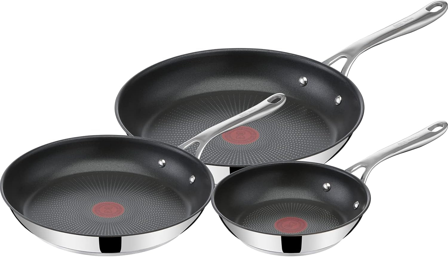 Tefal Jamie Oliver Cook'S Direct, nepřilnavý, vhodný na indukci, vhodné do trouby Hrnce a pánve Naty Shop Bez receptáře 20, 24, 28 cm