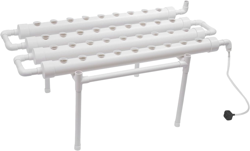 3vrstvá sada pro hydroponické pěstování 108 míst pro výsadbu Hydroponické systémy pěstování rostlin bez půdy Hydroponický systém pěstování rostlin v trubkách pro zeleninu (jedna vrstva s 36 otvory)