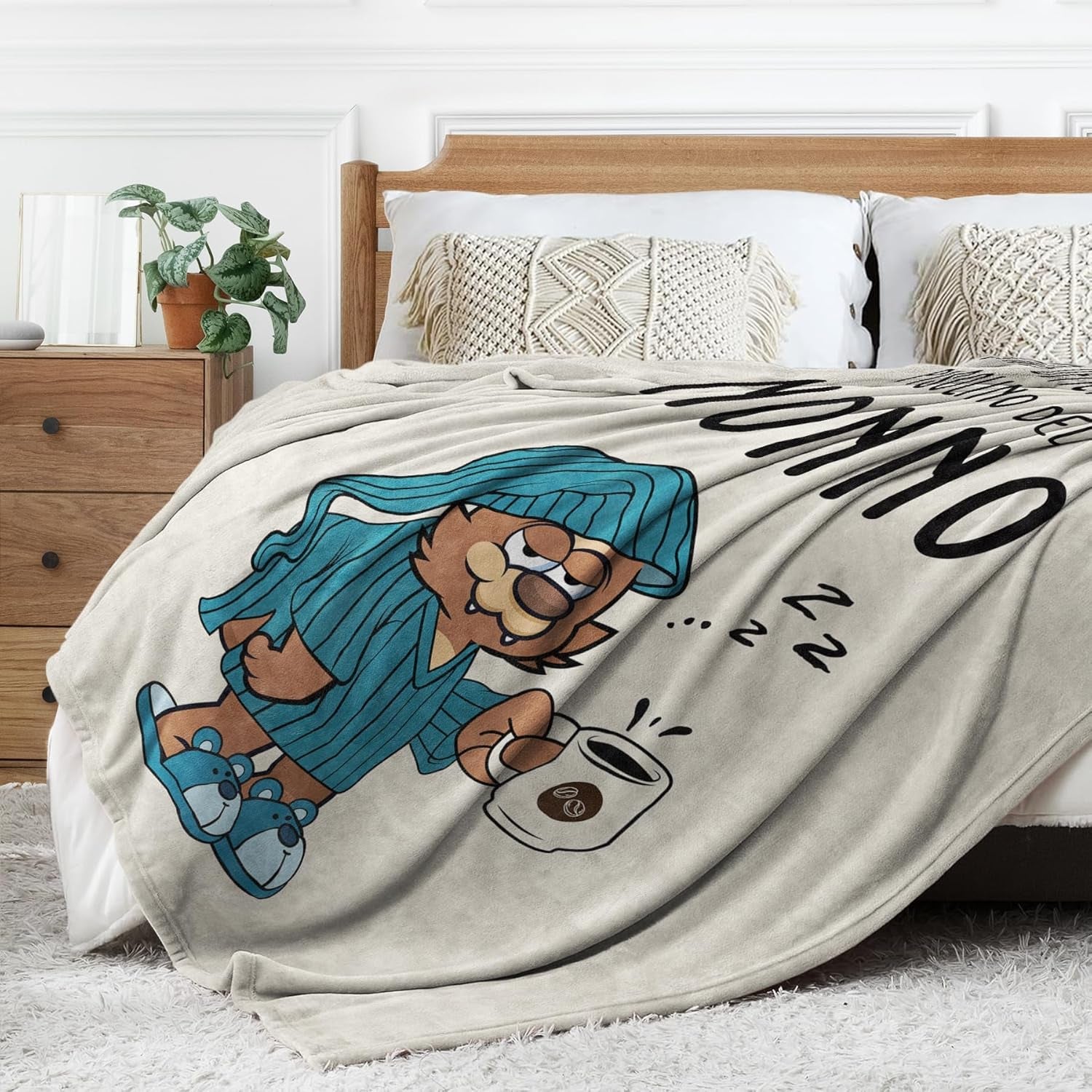 Masuecoin dárek pro dědečka, dárek pro dědečka k narozeninám, nápady na dárky pro dědečka, flanelové deky 50 x 60 palců, dárek pro dědečka, dárek pro dědečka k Vánocům. Postele a deky musaecoin