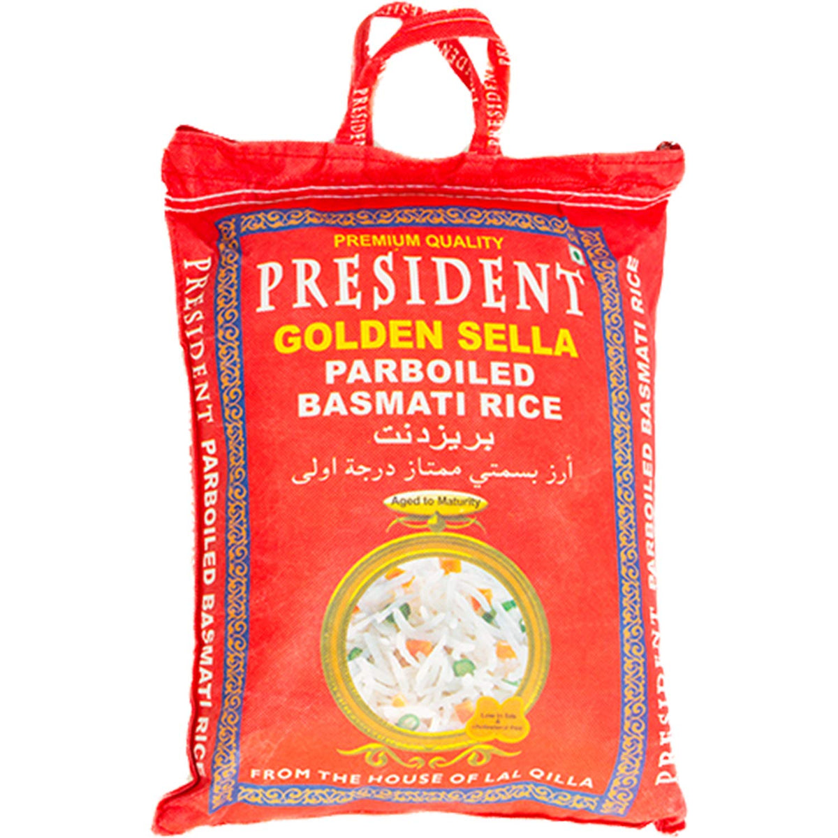 PRESIDENT – Zlatá rýže Sella Basmati, (1 X 5 KG)
