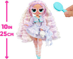 L.O.L. Překvapení! OMG Fashion Doll Pearla s 15 překvapeními - módní panenka s doplňky mořské panny - pro děti od 4 let Naty Shop Dolls