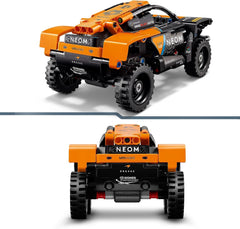 LEGO Technic NEOM Mclaren Extreme E závodní sada aut, motorová hračka pro děti, sestavitelné větrné auto, technický dárek pro chlapce a dívky 7 let staré 42166 stavebnic Besuche den LEGO-Store