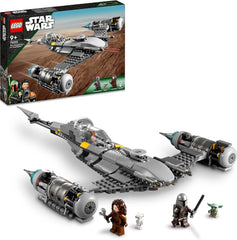 LEGO Star Wars Mandalorianský stíhač N-1 z Knihy Boba Fetta Stavebnice s vesmírnou lodí Sada 4 postav včetně figurky Baby Yoda 75325 Stavebnice Besuche den LEGO-Store Single