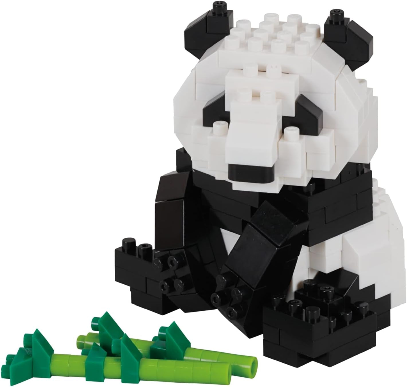 Bandai – Nanoblok – Roter Panda – Červená Panda – Mini-Bausteinfigur – Baukastenspiel – Pixel-Tierfiguren-Bausatz Panda – NBC194
