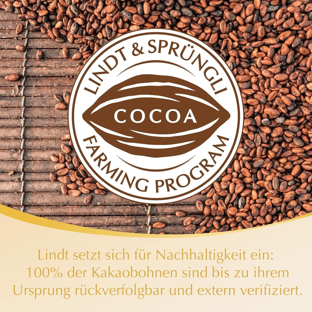 Lindt Marc De Champagne 56 plnotučných mléčných čokolád s rafinovanou náplní obsahující alkohol 70 gramů Naty Shop Chocolates