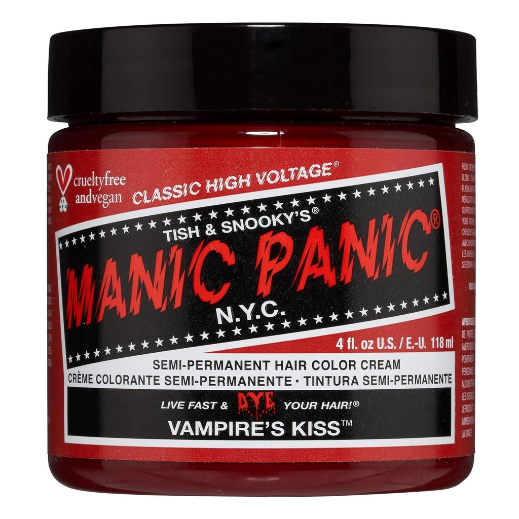 Manic Panic Electric Lizard Classic Cream, vegan, fără cruzime, vopsea de păr verde semipermanentă 118ml