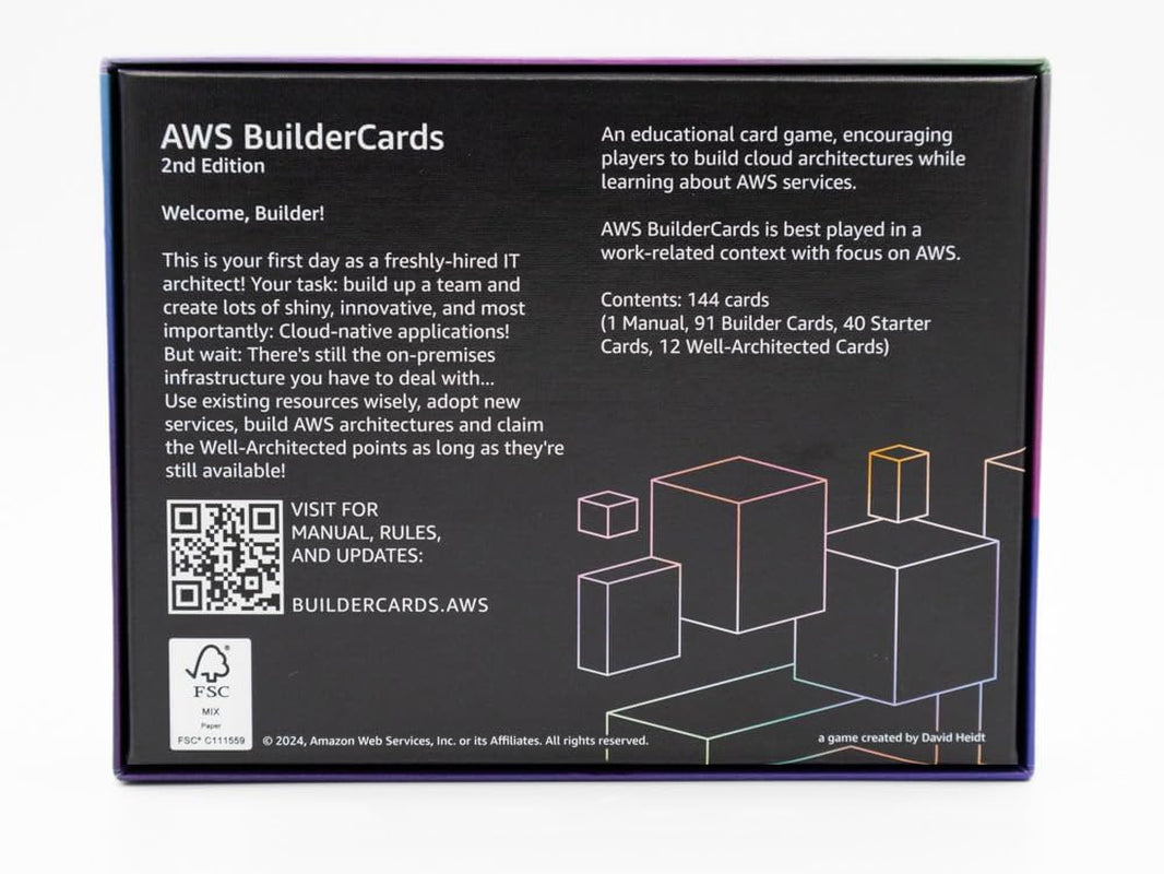 BuilderCards – Karetní hra Cloud Architecture – Základní hra (anglicky), Bílá