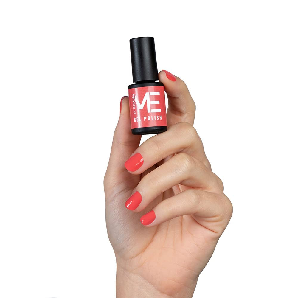 Me by Semipermanent Enamel Peach - 272 Floral Shock - Lesklý povrch - Technologie Easy Off - Easy Off - Veganské a bez krutosti - 4,5 ml